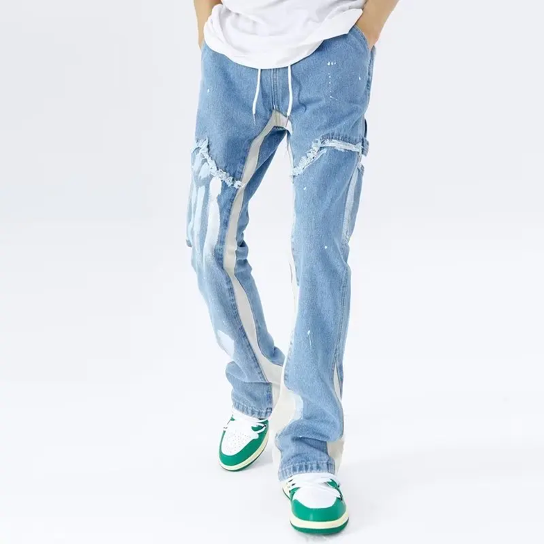 Leo – Baggy Flared Jeans