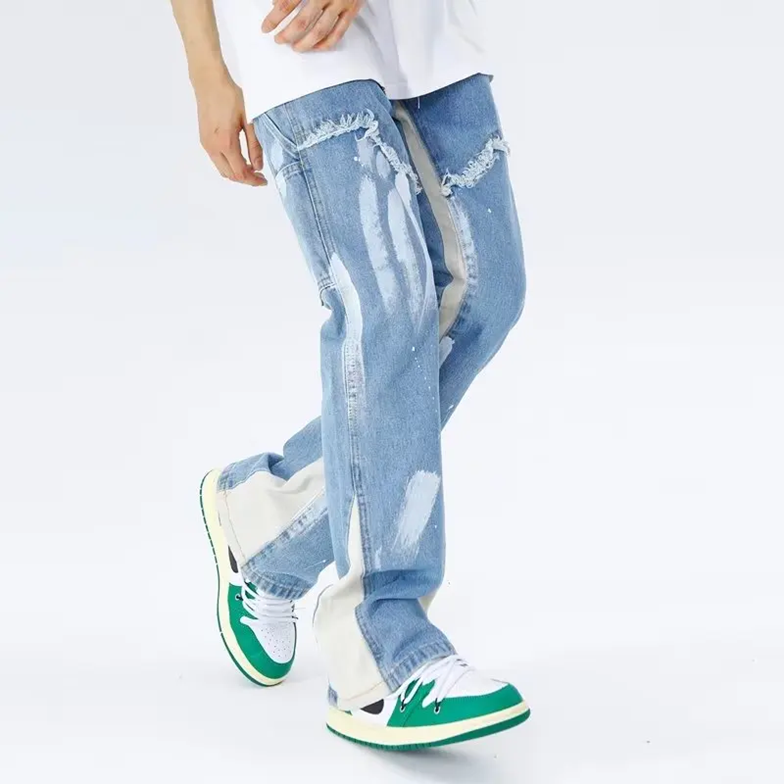 Leo – Baggy Flared Jeans