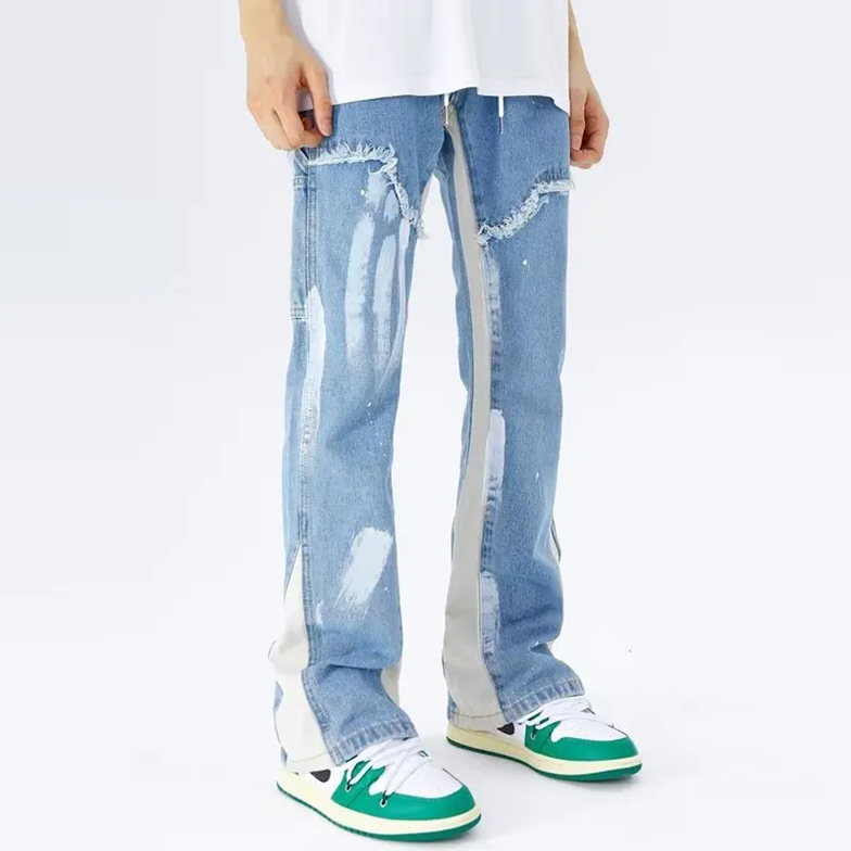 Leo – Baggy Flared Jeans